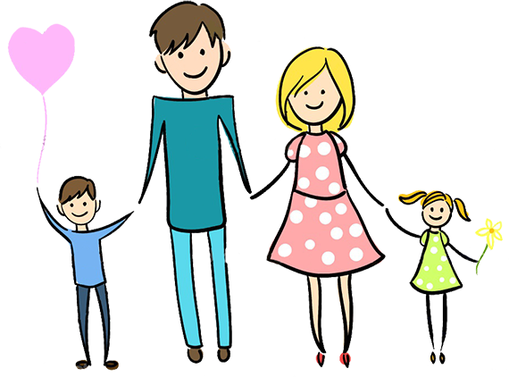 clipart of small family - photo #43