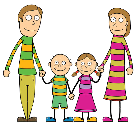 stock-vector-parent-children-all-together-114660706